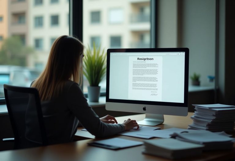 Les démarches administratives à effectuer après une démission